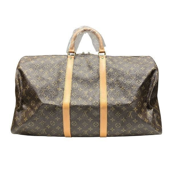 Louis Vuitton Monogram Keepall 55 Boston Bag