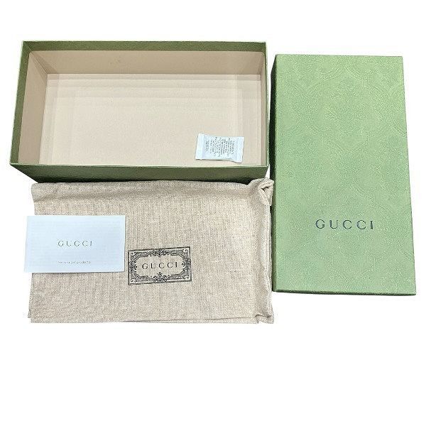 Gucci GG Campus Bamboo Zip Around Wallet