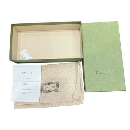 Gucci GG Campus Bamboo Zip Around Wallet
