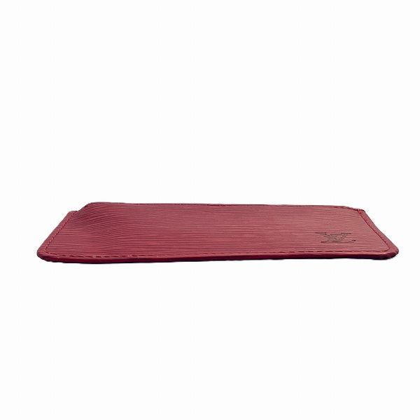 Louis Vuitton Epi Pochette Cles Coin Case Castilian Red