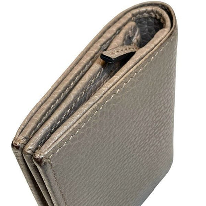 Gucci GG Marmont Beige Leather Bifold Wallet