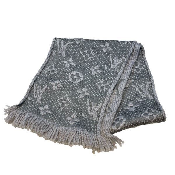 Louis Vuitton Logomania Scarf Silk Wool
