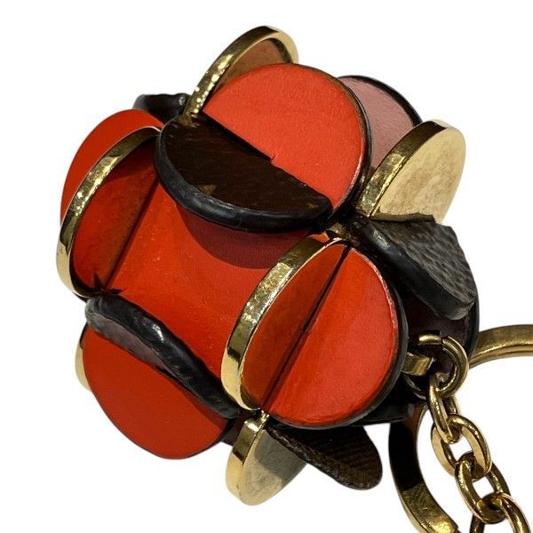 Louis Vuitton Monogram Porte Cles Flower Ring Key Maruki