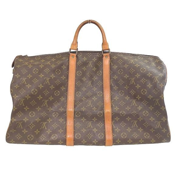 Louis Vuitton Monogram Keepall 55 Boston Bag