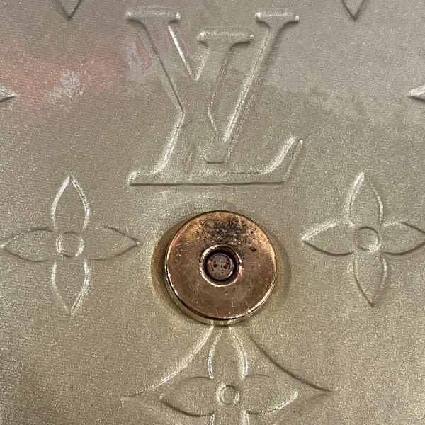 Louis Vuitton Monogram Vernis Thompson Street Shoulder Bag Lime Yellow