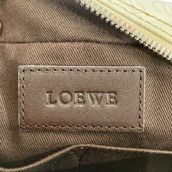 Loewe Repeat Anagram White Bag Handbag