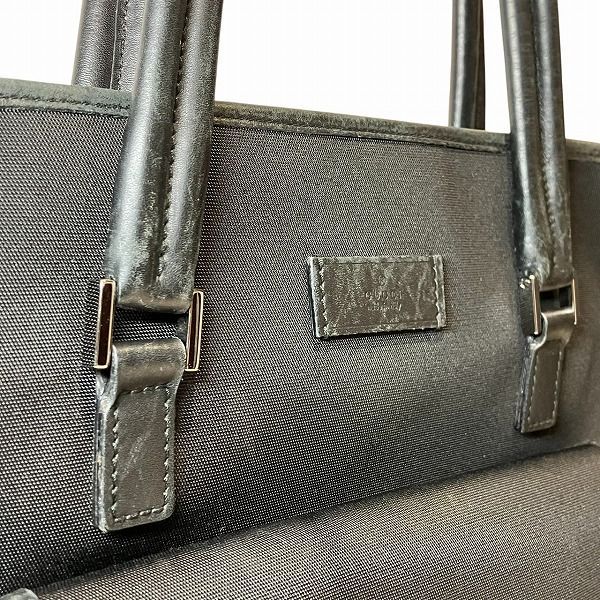 Gucci GG Supreme Nylon Leather Tote