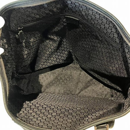 Gucci GG Supreme Nylon Leather Tote
