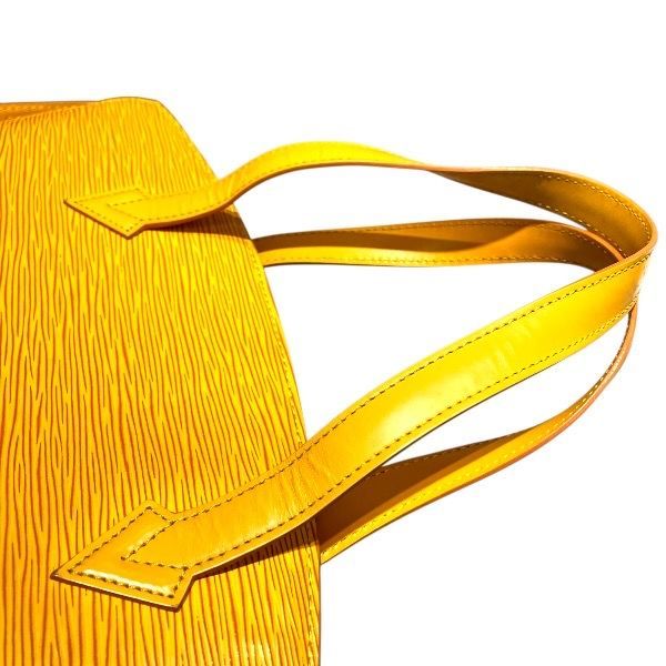 Louis Vuitton Epi Saint Jacques Bag Handbag Tassiri Yellow