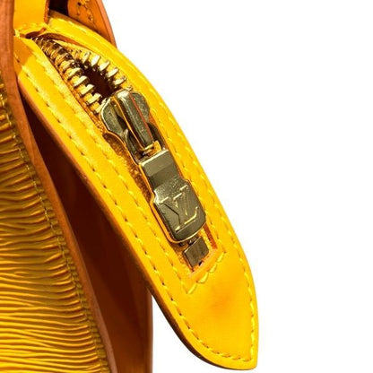 Louis Vuitton Epi Saint Jacques Bag Handbag Tassiri Yellow
