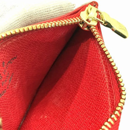 Louis Vuitton Epi Pochette Cles Coin Case Castilian Red