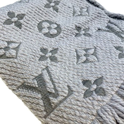 Louis Vuitton Logomania Scarf Silk Wool