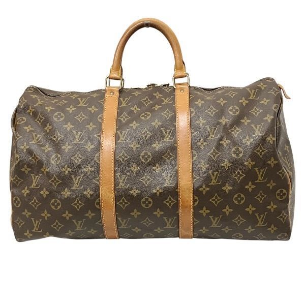 Louis Vuitton Monogram Keepall 50 Boston Bag
