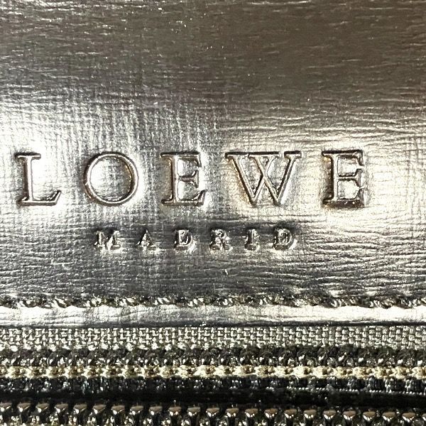 Loewe Anagram Envelope Leather Black