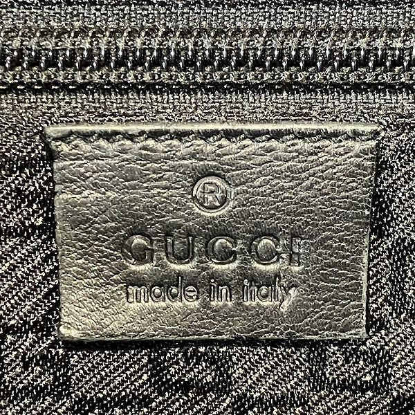 Gucci GG Supreme Nylon Leather Tote