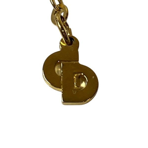 Dior Twist Circle CD Logo Necklace