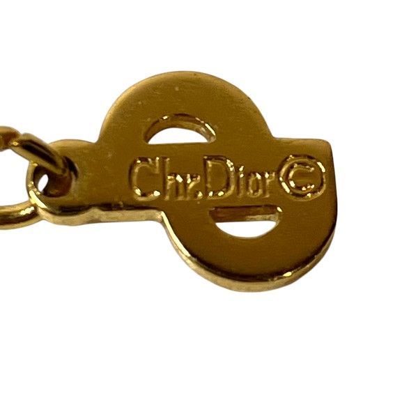 Dior Twist Circle CD Logo Necklace