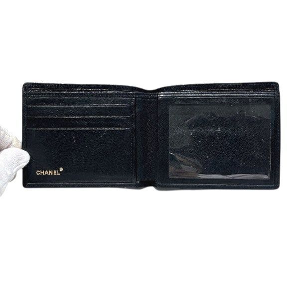 Chanel Bicolor Lambskin Bifold Wallet Serial