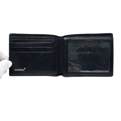 Chanel Bicolor Lambskin Bifold Wallet Serial