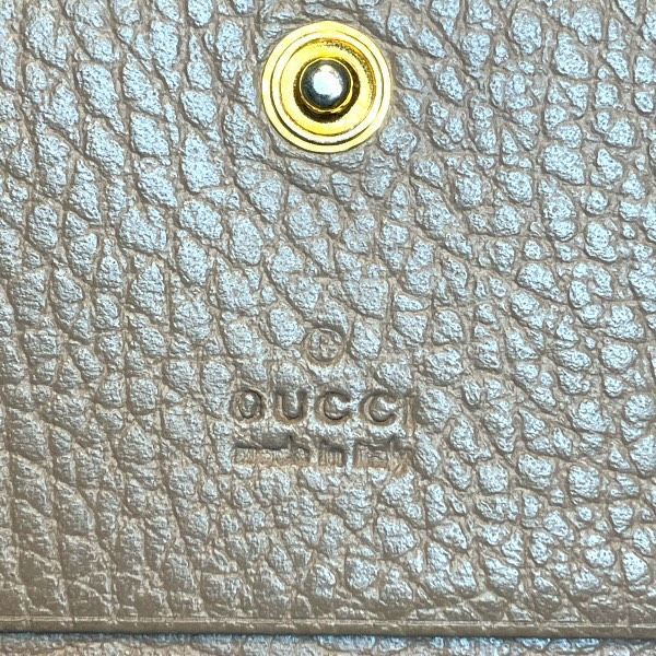 Gucci GG Marmont Beige Leather Bifold Wallet