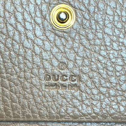 Gucci GG Marmont Beige Leather Bifold Wallet