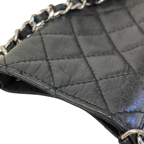 Chanel CC Logo Chain Phone Case Pouch