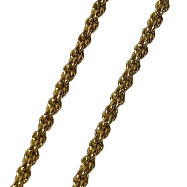 Dior Twist Circle CD Logo Necklace