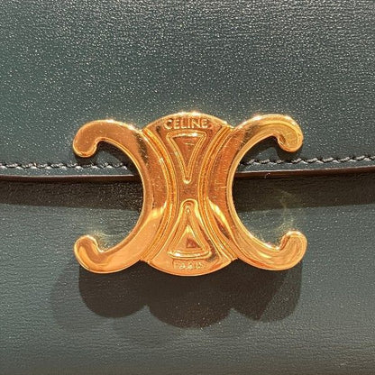 Celine Triomphe Small Flap Compact Wallet Trifold