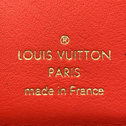 Louis Vuitton Taurillon Portefeuille Capucines XS Trifold Wallet Coral Tahiti
