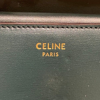 Celine Triomphe Small Flap Compact Wallet Trifold