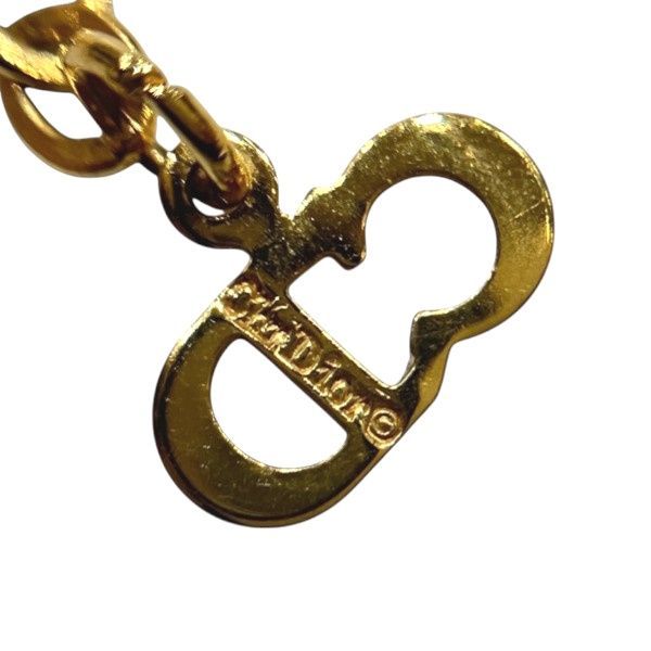 Dior CD Logo Gold Necklace