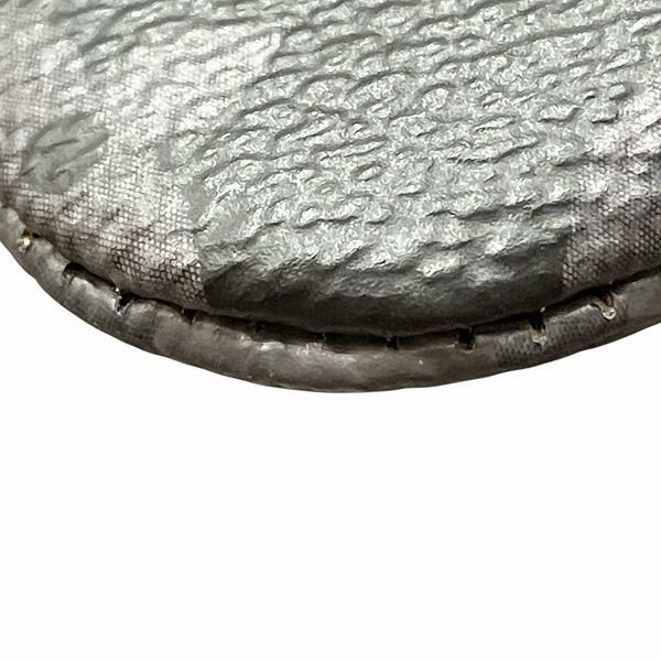 Louis Vuitton Monogram Eclipse Pochette Cles Coin Case Gray Black