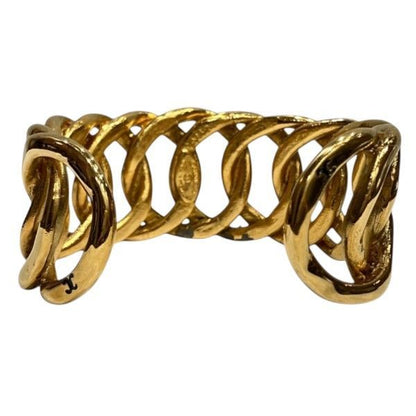 Chanel Vintage Gold Bangle Bracelet