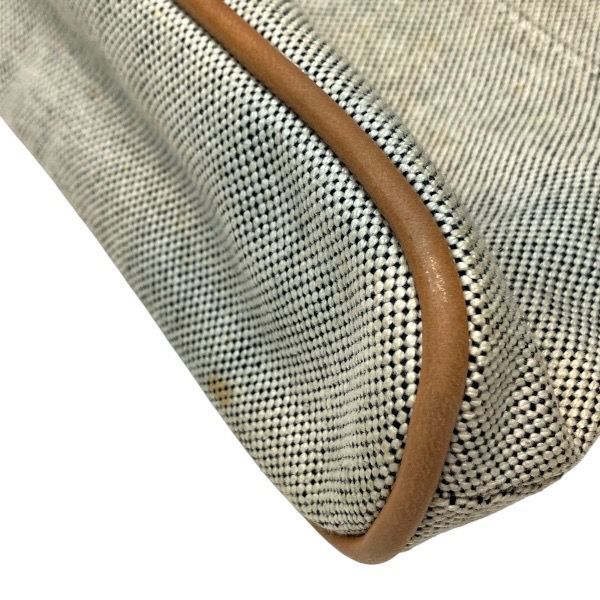 Hermes Polydo Pouch Canvas Gray
