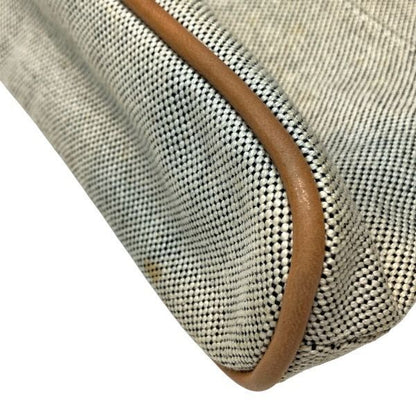 Hermes Polydo Pouch Canvas Gray