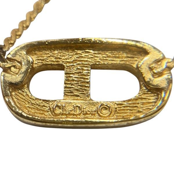 Dior CD Logo Gold Necklace