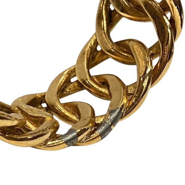 Chanel Vintage Gold Bangle Bracelet