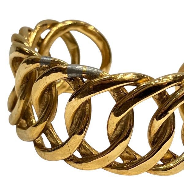 Chanel Vintage Gold Bangle Bracelet