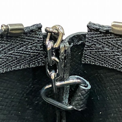 Louis Vuitton Monogram Eclipse Pochette Cles Coin Case Gray Black