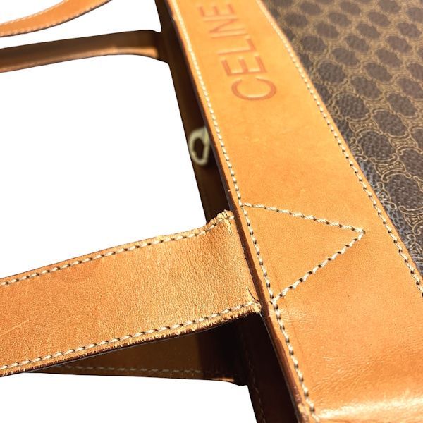 Celine Macadam Brown Tote