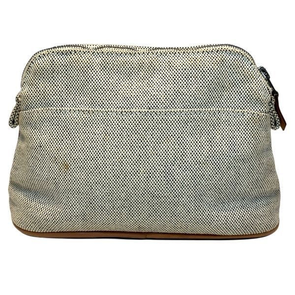 Hermes Polydo Pouch Canvas Gray