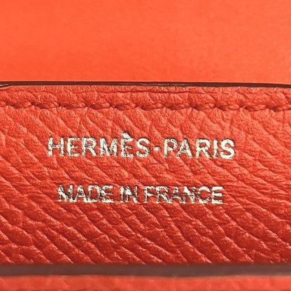 Hermes Passant Compact Orange Bifold Wallet
