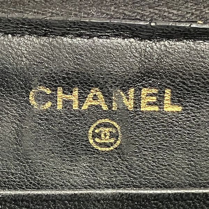Chanel Quilted Lambskin Zip Around Wallet
