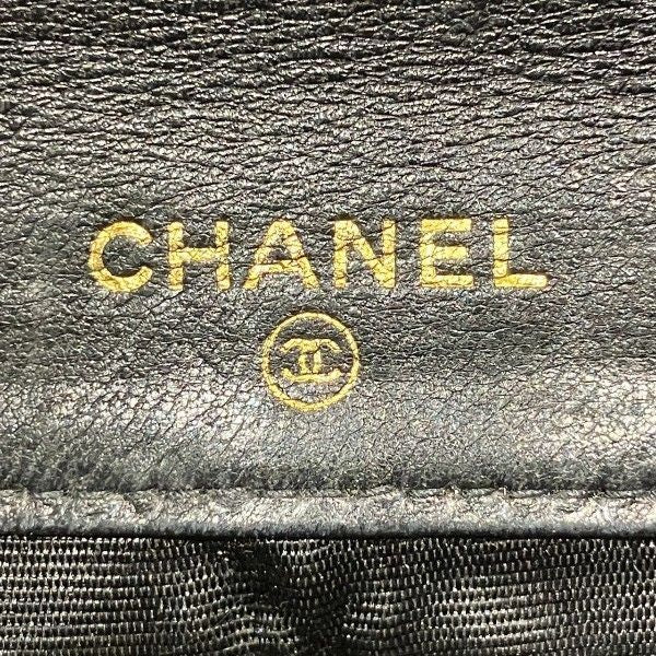 Chanel Lambskin CC Logo Bifold Wallet