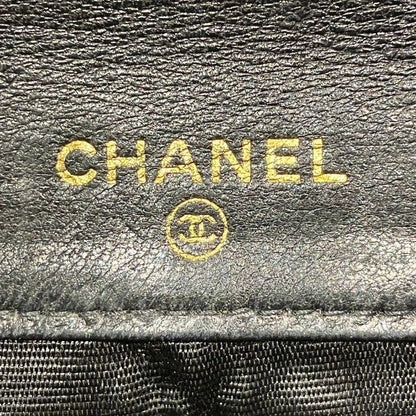 Chanel Lambskin CC Logo Bifold Wallet