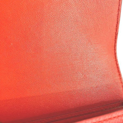 Hermes Passant Compact Orange Bifold Wallet