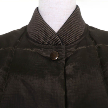 Louis Vuitton Lining Monogram Logo Down Jacket Khaki 34 Coat — view 4