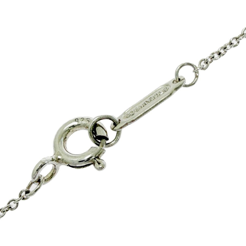 Tiffany & Co Silver Interlocking Circle Necklace — view 8