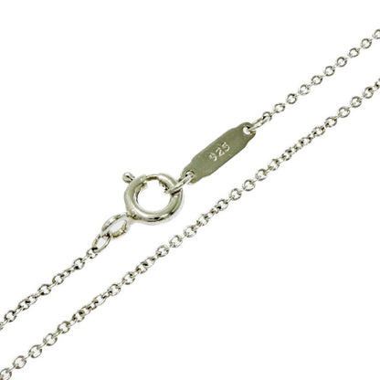 Tiffany & Co Silver Interlocking Circle Necklace — view 9