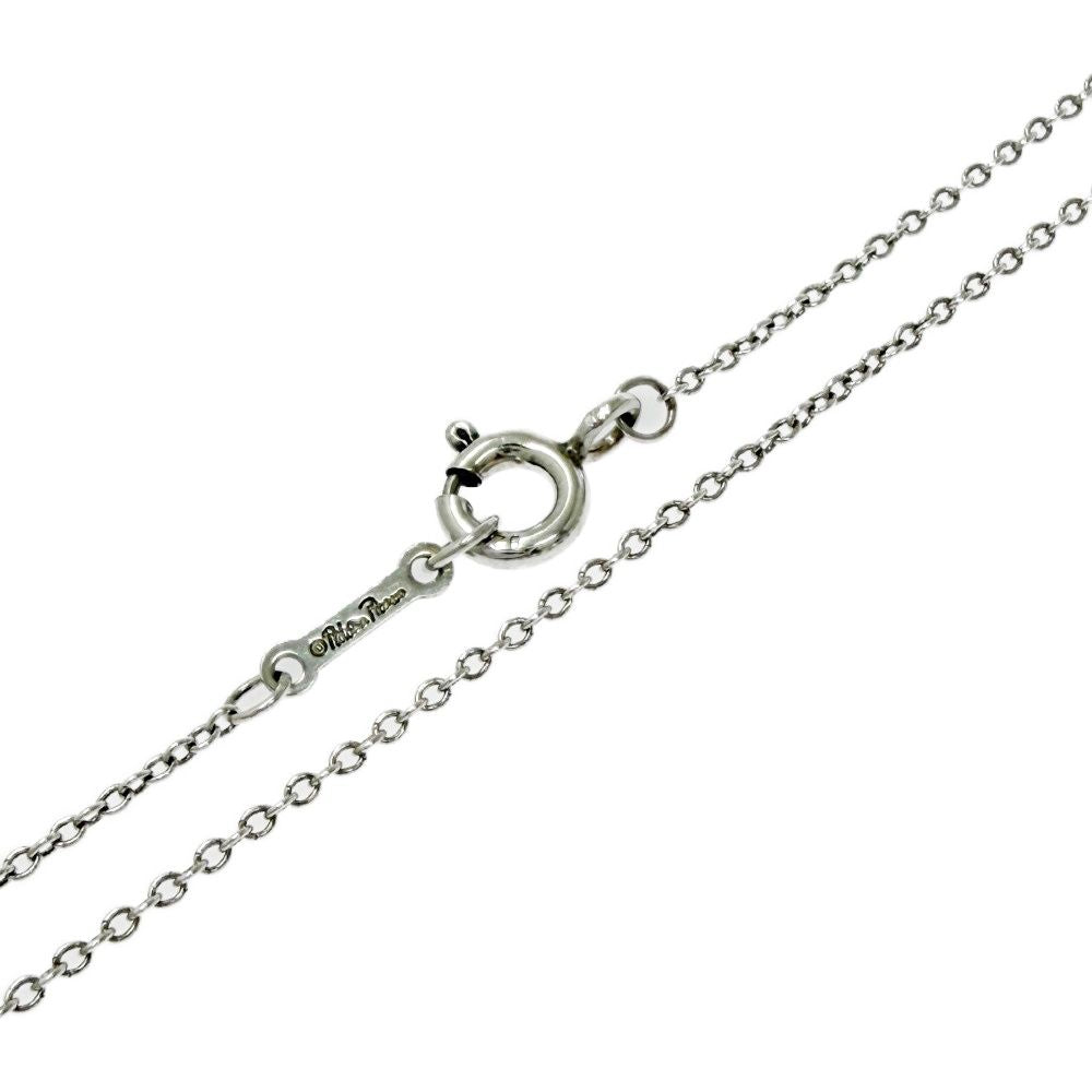 Tiffany & Co Silver Loving Heart Necklace 925 Stamp — view 7